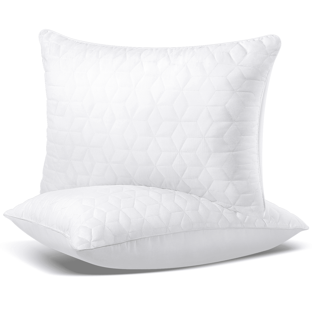 Fluffy Shredded Bed Pillows Queen Size Set of 2, Hotel Gusseted Pillows for Sleeping, Alternative to Down Pillows, Soft Supportive & ... - Hotel Quality Plush Sleeping Pillows - Default Title