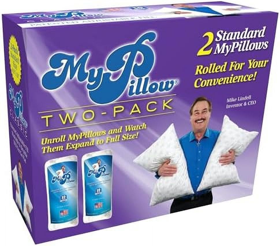 Ergonomic Memory Foam Bedding Bed Pillows for Sleeping Standard Size, Set of 2, Back, Stomach or Side Sleepers - Classic Pillow (Standard, ... - Ergonomic Memory Foam Pillow for Neck Pain Support - Default Title