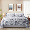 All-Season Queen Comforter Sets,7-Pieces Reversible Bedding Sets,Bed in a Bag with Comforter,Flat Sheet and Fitted Sheet,Pillowc... - Hypoallergenic Ultra-Fluffy Quilt for Winter - Default Title
