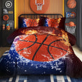 Hypoallergenic Cloud Twin Comforter Set, 3 Pieces Sport Bedding Set for Kids Boys Teens Brushed Microfiber Basketball Comforter Set, 66x90... - All-Season Down Alternative Comforter Insert - Default Title