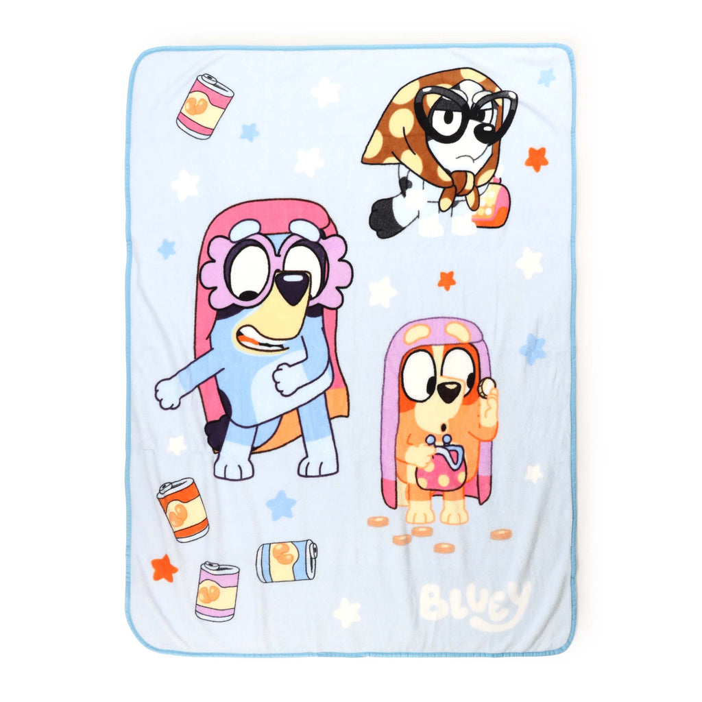 Lightweight Warm Family Kids Throw Blanket, Soft Coral Fleece, Multicolor, 46" x 60" - Cozy Fleece Throw Blanket for Couch & Bed - Default Title