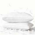 Ergonomic Memory Foam Goose Feather & Down Pillow King Size 20"x36" – Hotel Quality Bed Pillow for Sleeping, 100% Organic Cotton Cover, Hyp... - Decorative Throw Pillow Cushion for Sofa & Bed - Default Title