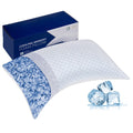 Orthopedic Support Cooling Shredded Memory Foam Bed Pillows Adjustable Firm Support Pillow for Side and Back Sleepers Curved Pillows Set... - Orthopedic Shredded Foam Bed Pillow Set - Default Title
