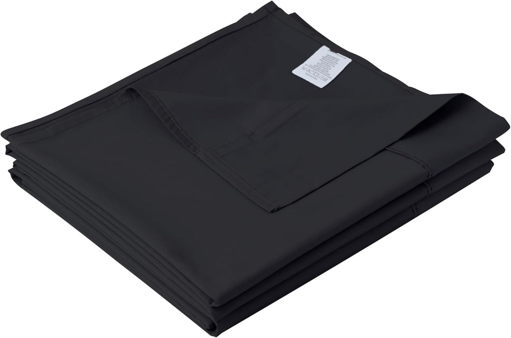 Ultra-Soft Sheet Only, 600 Thread Count 100% Egyptian Top Sheet 1Pcs, Cool & Breathable Bed Sheets Wrinkle, Fade, Stain Resistan... - Breathable Egyptian Cotton Flat & Fitted Sheets - Default Title