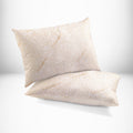 Fluffy Shredded Cozy Copper Infused Bed Pillow Standard, White - Orthopedic Shredded Foam Bed Pillow Set - Default Title