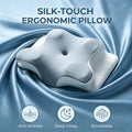 Ergonomic Memory Foam Memory Foam Contour Pillows - Neck Pain Relief, Orthopedic Cervical, Breathable Washable Cover - Ergonomic Memory Foam Pillow for Neck Pain Support - Default Title
