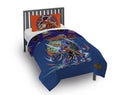 Fluffy Down Alternative 2 Piece Twin/Full Kids Reversible Comforter and Pillowcase Bedding Set, Multicolor,Twin/Full - Luxurious Quilted Duvet Cover Set - Default Title
