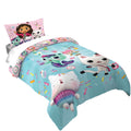 Fluffy Down Alternative Gabby's Dollhouse Kids Comforter and Pillowcase, 2-Piece Set, Twin/Full, Reversible - Cloud-Like Soft Lightweight Bed Comforter - Default Title