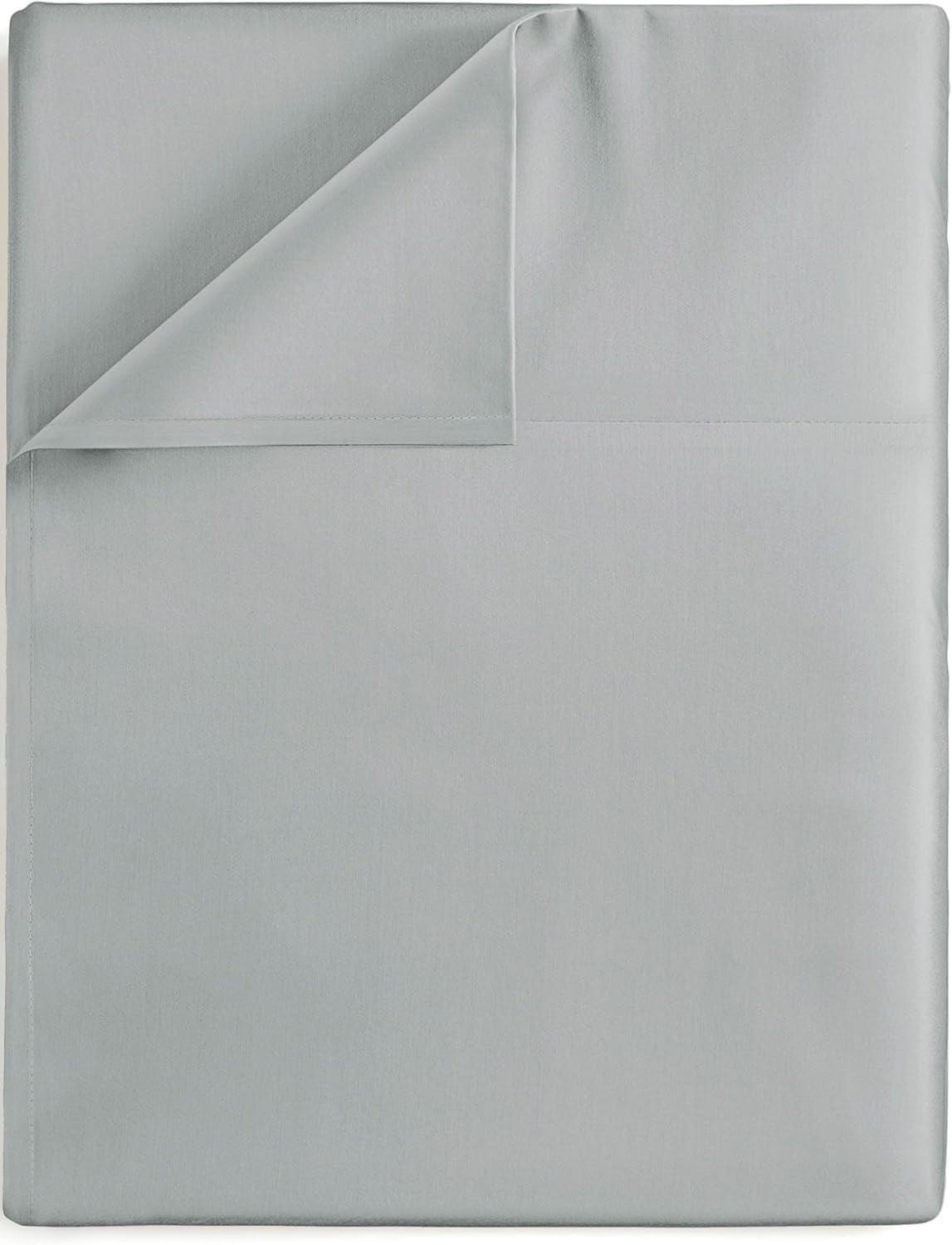Premium Egyptian Cotton Queen Size Flat Sheet Only - Hotel Style 100% Egyptian Cotton Sheet, Soft & Breathable, Sateen Weave 800 Thread Count... - Luxury Bed Sheet Set with Deep Pockets - Default Title