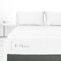 Breathable Luxury 100% Cotton Queen Size Fitted Sheet Only, 300 Thread Count White Fitted Bed Sheet with 22” Extra Deep Pocket, Soft & ... - Breathable Egyptian Cotton Flat & Fitted Sheets - Default Title