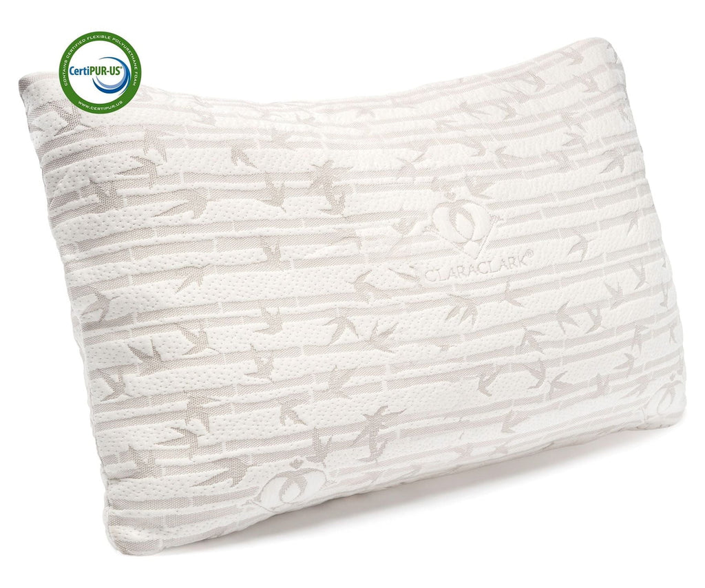 Hotel Collection Bed Pillow, Bamboo Pillows for Bed, Queen Size Pillows - Hotel Quality Plush Sleeping Pillows - Default Title