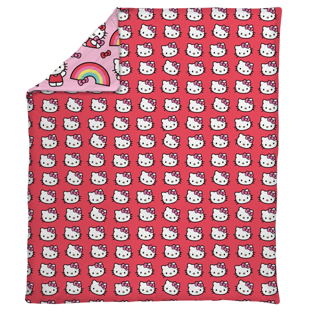 Cozy Fleece Kids Squishy Cloud Throw Blanket, 46 x 60 inches - Super Soft Reversible Sherpa Flannel Blanket - Default Title