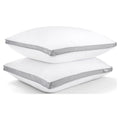Fluffy Shredded 2 Pack Cotton Down Alternative Pillows,Queen Size Bed Pillows Gusseted Hypoallergenic - Orthopedic Shredded Foam Bed Pillow Set - Default Title