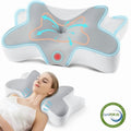 Ergonomic Memory Foam Cervical Pillow for Sleeping Memory Foam Neck Pain Relief Contour Orthopedic Ergonomic Pillows for Women Side Sleeper... - Hotel Quality Plush Sleeping Pillows - Default Title