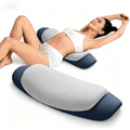 Hotel Collection Lumbar Support Pillow for Bed, Memory Foam Ergonomic Lower Back Support Waist Pillow for Side Back and Stomach Sleepe... - Decorative Throw Pillow Cushion for Sofa & Bed - Default Title