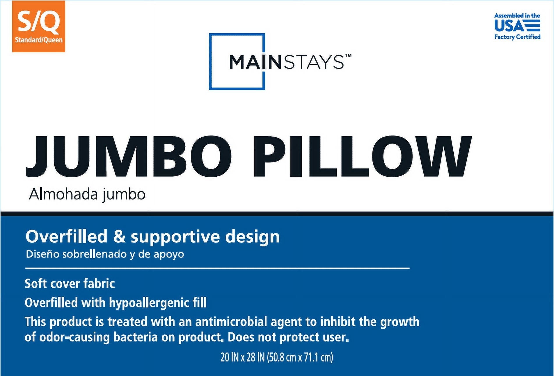 Fluffy Shredded MS Mega Pillow SQ - Orthopedic Shredded Foam Bed Pillow Set - Default Title