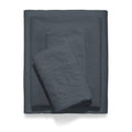 Ultra-Soft Microfiber Bed Sheet Set, Grey Stone, Full, 4 Pieces - Breathable Egyptian Cotton Flat & Fitted Sheets - Default Title