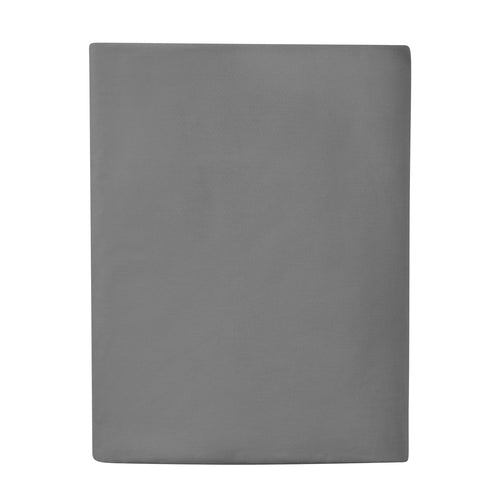 Cooling Sateen Solid Soothing-Gray Cotton Blend Fitted Sheet, Twin/Twin XL - Premium Ultra-Soft Pillowcase Pair for Sleeping - Default Title