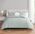 All-Season Mint 10 Piece Bed in a Bag Comforter Set with Sheets, Queen - Hypoallergenic Ultra-Fluffy Quilt for Winter - Default Title