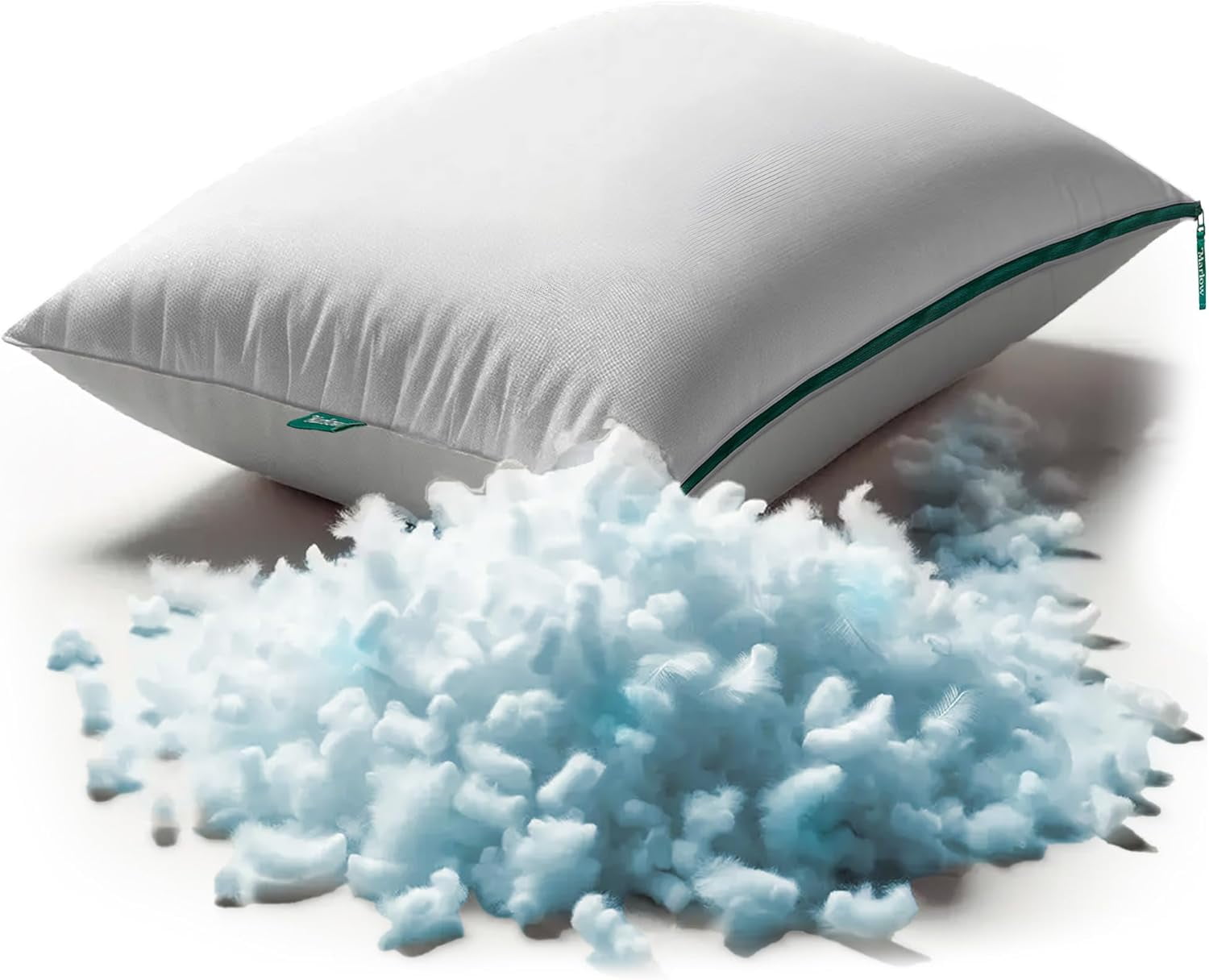 Fluffy Shredded Marlow Adjustable Memory Foam Bed Pillow - Neck and Back Support For Side, Back and Stomach Sleepers - Standard/Queen... - Ergonomic Memory Foam Pillow for Neck Pain Support - Default Title