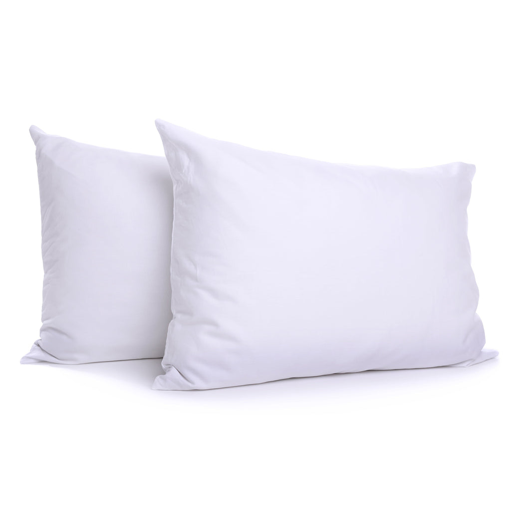 Hotel Collection 2-Pack Down Alternative White Bed Pillows, Standard - Orthopedic Shredded Foam Bed Pillow Set - Default Title
