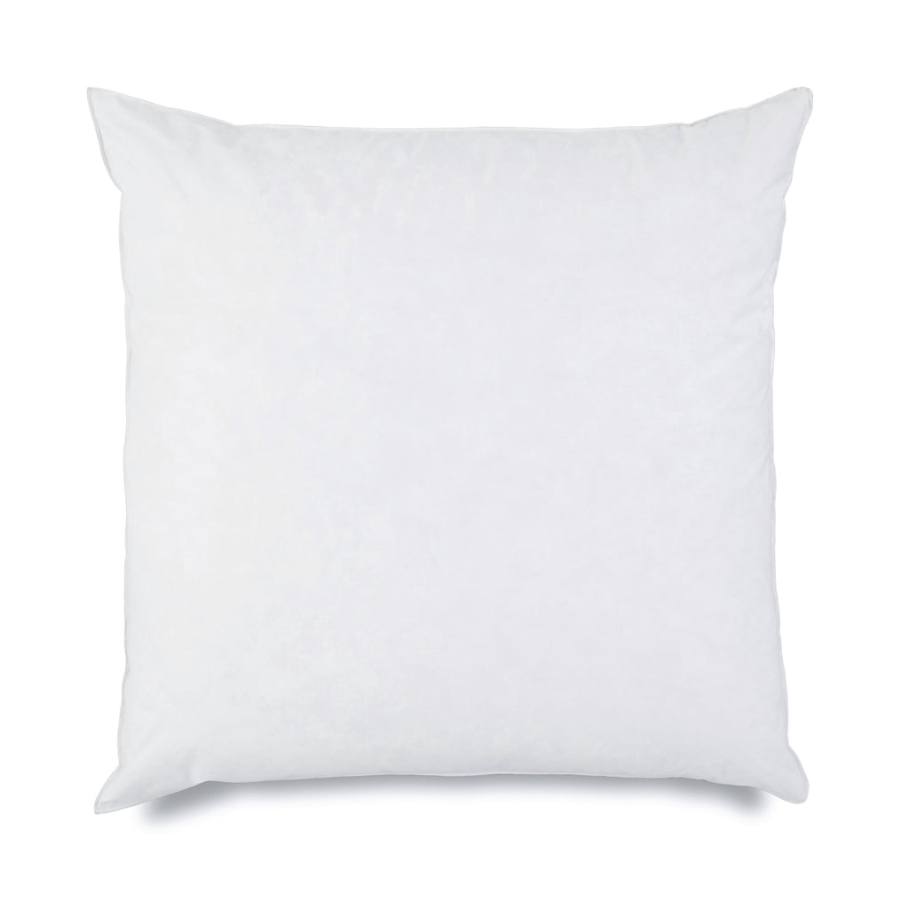Decorative Plump Down Alternative White Euro Pillow Insert 26x26 – Soft & Durable - Orthopedic Shredded Foam Bed Pillow Set - Default Title