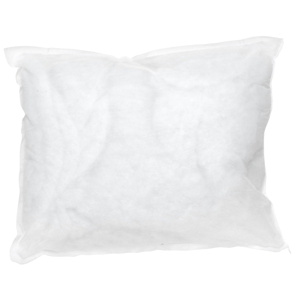 Orthopedic Support Bed Pillow, 12 x 17 Inch, White, Disposable, 2 Count - Decorative Throw Pillow Cushion for Sofa & Bed - Default Title