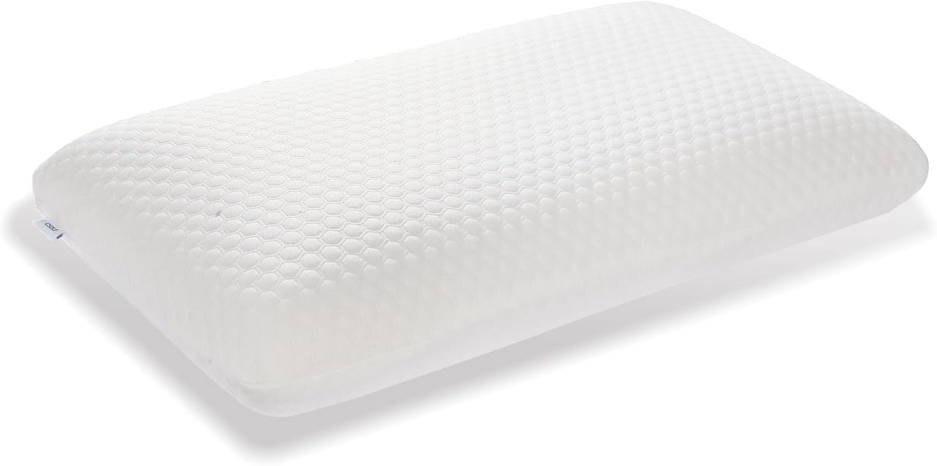 Decorative Plump Memory Foam Bed Pillows, Pillow for Side and Back Sleeper, Pillow for Neck Pain Relief, Washable Removable Cover, Sof... - Decorative Throw Pillow Cushion for Sofa & Bed - Default Title