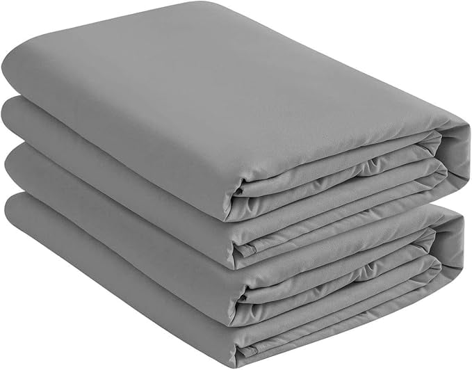 Wrinkle-Resistant Microfiber 2 Twin Fitted Bottom Bed Sheets (2-Pack) 1800 Ultra Soft and Comfy - 39" x 75" Great for Kids Room, Guest ... - Breathable Egyptian Cotton Flat & Fitted Sheets - Default Title
