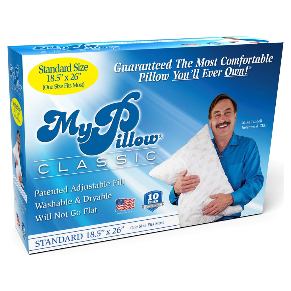 Hotel Collection Classic, Standard Size and Medium Support, 1 Pillow - Hotel Quality Plush Sleeping Pillows - Default Title