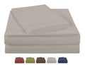 Wrinkle-Resistant Luxury Silver Gray Microfiber bed Sheet Sets, 4-pieces, Twin size - Cooling Hotel Quality Bedding Sheets and Pillowcases - Default Title