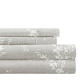 Ultra-Soft 3 Piece Pattern Microfiber Bed Sheets Set, Distressed Willow Light Gray, Twin - Cooling Hotel Quality Bedding Sheets and Pillowcases - Default Title
