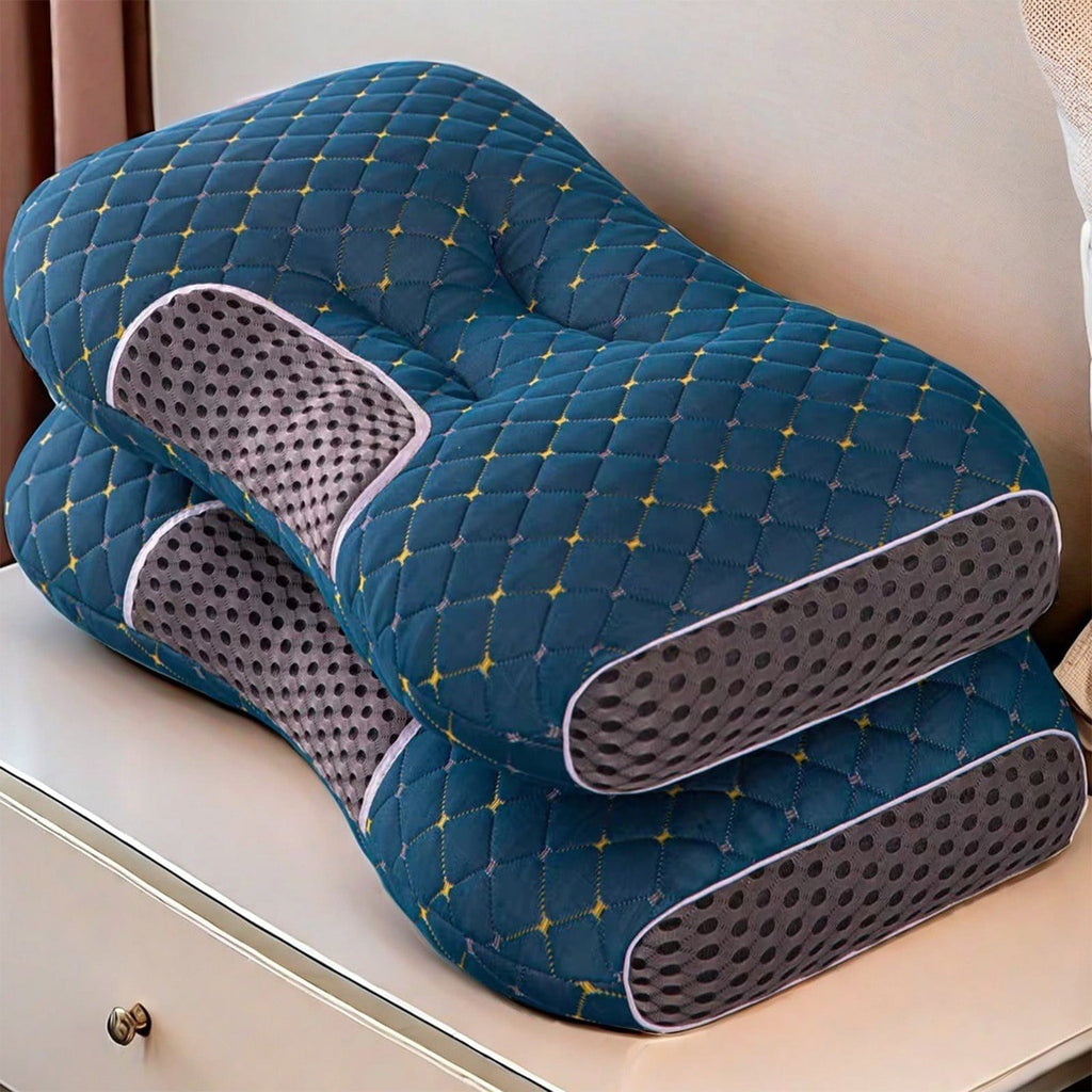 Orthopedic Support 2-Pack Orthopedic Cervical Pillows For Deep Sleep Support - Non-Collapsing Memory Foam Pillow With Neck Pain Relief, ... - Hotel Quality Plush Sleeping Pillows - Default Title