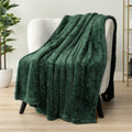 Cozy Fleece Sherpa Throw Blanket For Couch Sofa, Emerald Green Fluffy Warm Plush Blanket for Bed, Cozy Super Soft Lightweight Thr... - Lightweight Plush Warm Blanket for All Seasons - Default Title