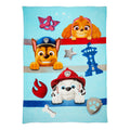 Reversible Sherpa Kids Blue Print Fleece Bed Blanket, Twin/Full - Cozy Fleece Throw Blanket for Couch & Bed - Default Title