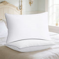 Hotel Collection Pillows Queen Size Set of 2, Bed Pillows for Side, Back and Stomach Sleepers, Super Soft Down Alternative Filling, Lu... - Hotel Quality Plush Sleeping Pillows - Default Title
