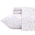 Wrinkle-Resistant 100% Cotton Full Size Sheets,4 Piece Pure Percale Bed Sheets Set Deep Pocket Fits Mattress Upto 15",floral vine pattern - Breathable Egyptian Cotton Flat & Fitted Sheets - Default Title