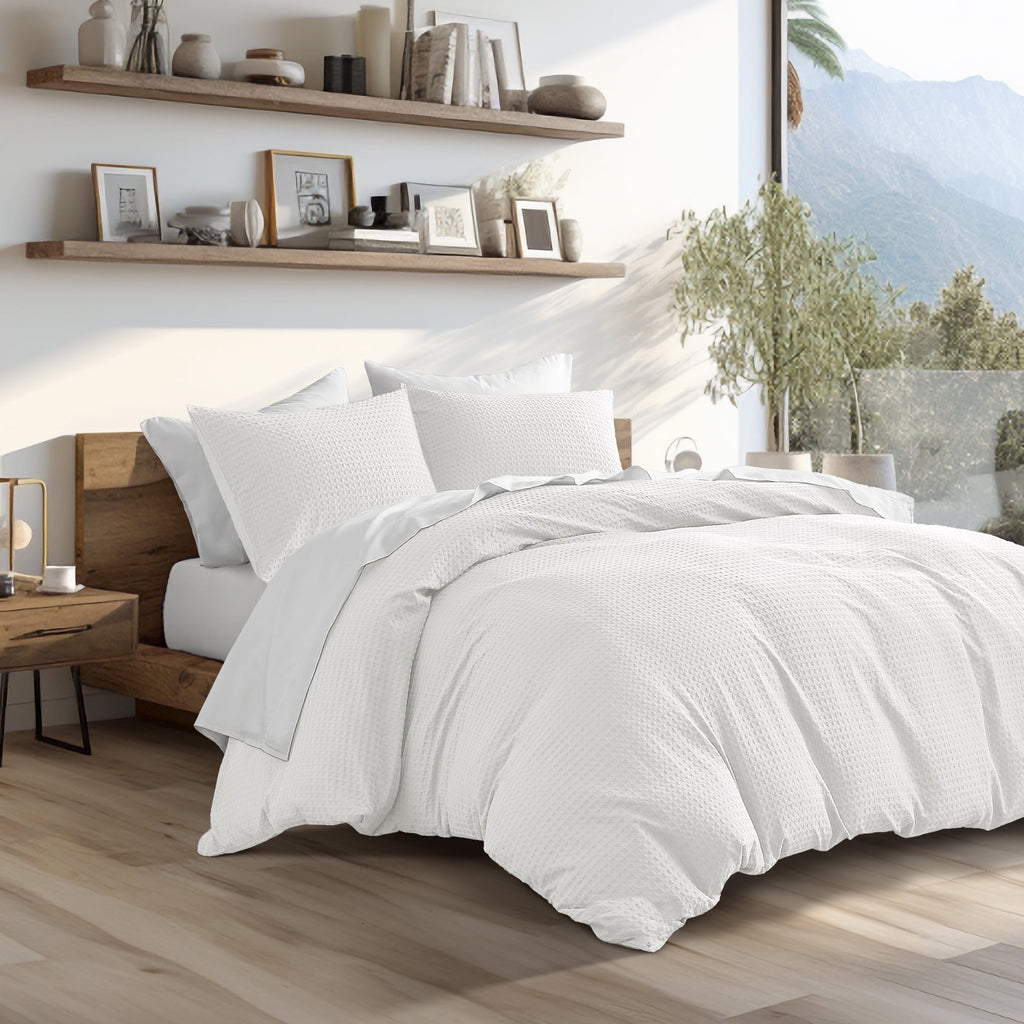 Heavyweight Warmth Comforter Sets Twin/Twin-XL, 2 Piece Soft Bedding Sets, Off-White Comforter Bed Set with Pillow Shams - Hypoallergenic Ultra-Fluffy Quilt for Winter - Default Title