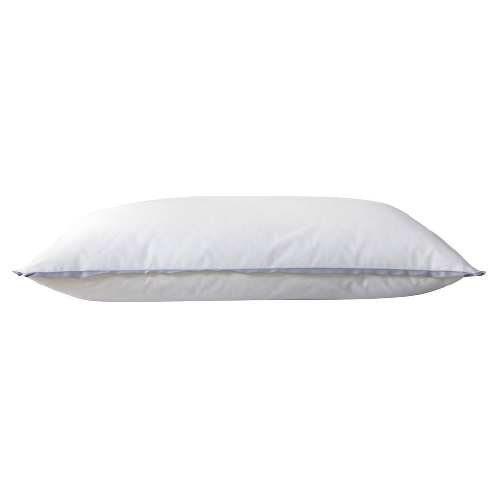 Hotel Collection Extra Flat Soft Thin Pillows Queen Size, Bed Pillow with Full Cotton Filling for Side Back Stomach Sleepers, 20x30 In... - Orthopedic Shredded Foam Bed Pillow Set - Default Title