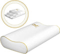 Fluffy Shredded Queen Memory Foam Pillow + Extra Pillowcase, Bed Pillow for Neck & Shoulders for Adult - Hotel Quality Plush Sleeping Pillows - Default Title