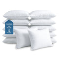 Ergonomic Memory Foam Ryotei Economy Bulk Hotel Pillows 20"x26" Standard (Pack of 12) | Premium Cluster Fiber Fill | Soft Down Alternative ... - Orthopedic Shredded Foam Bed Pillow Set - Default Title