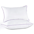 Fluffy Shredded Pillows Standard Size Set of 2, Hotel Down Alternative Sleeping Bed Pillows for Side Back Stomach Sleepers - Hotel Quality Plush Sleeping Pillows - Default Title