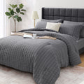 Heavyweight Warmth 7 Piece Queen Comforter Set, Bed in a Bag with Sheets, Pillowcases & Shams, All Season Soft Bedding, Cozy and Lightwe... - Cloud-Like Soft Lightweight Bed Comforter - Default Title