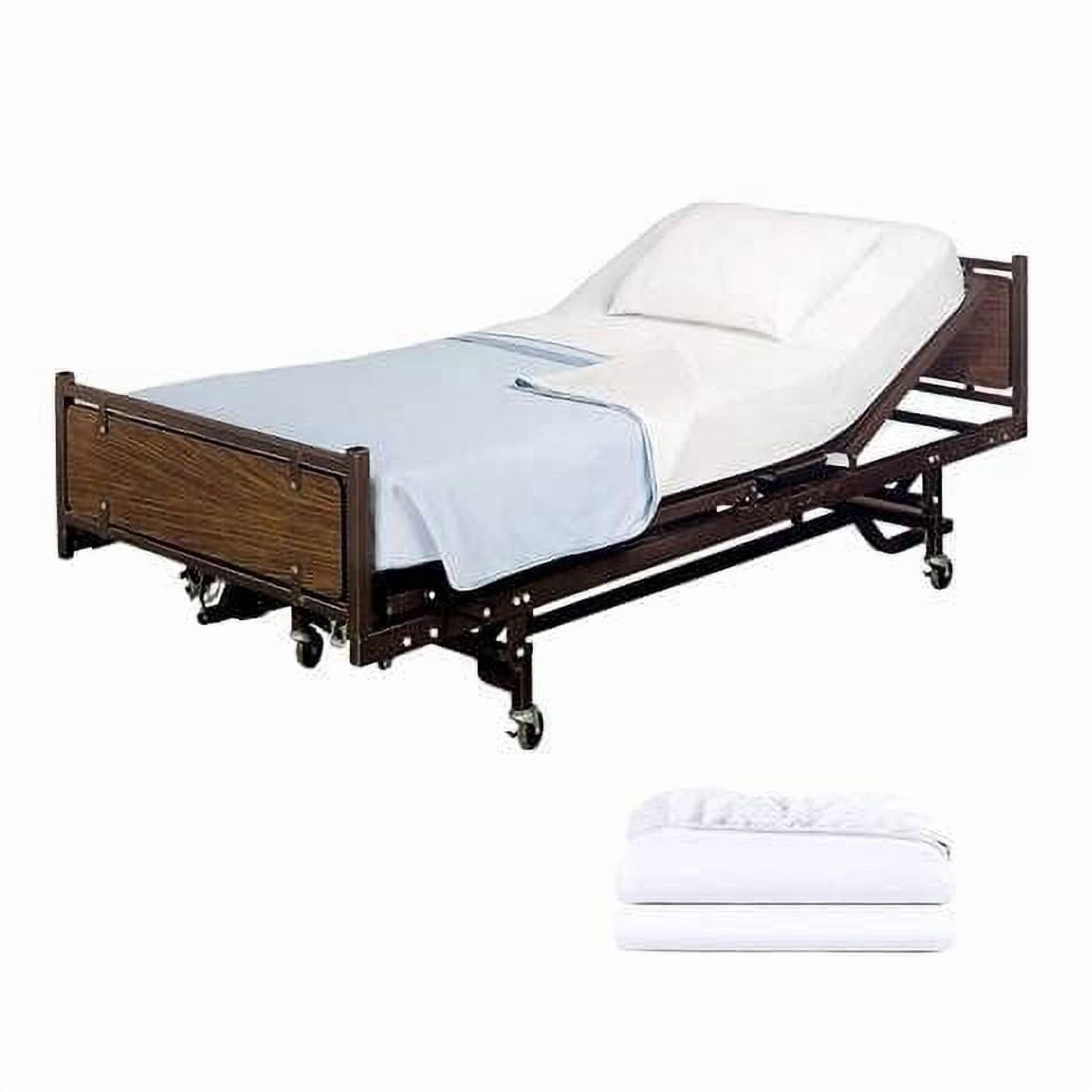 Ultra-Soft 2 Pack Fitted Hospital Bed Sheets with Elastic All Around for a Perfect Fit - Cotton Rich Soft Knitted Jersey Sheet, ... - Cooling Hotel Quality Bedding Sheets and Pillowcases - Default Title
