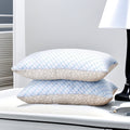 Ergonomic Memory Foam Shredded Memory Foam Pillows Standard Size Set of 2, Regulating Reversible Cooling Pillow Bed Pillow for Bed, Adjusta... - Decorative Throw Pillow Cushion for Sofa & Bed - Default Title
