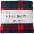 Super Soft Flannel Single Plaid Color 60"L x 50"W Fleece Throw Blanket for Fall, Winter, Spring, Summer, Men, Women, Children & Pets in ... - Luxury Knitted Decorative Throw Blanket with Fringes - Default Title