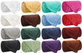 Reversible Sherpa Soft Throw Blankets - Multipurpose - Throw, Twin, Full, Queen, King - 17 DIFFERENT Colors! - Super Soft Reversible Sherpa Flannel Blanket - Default Title