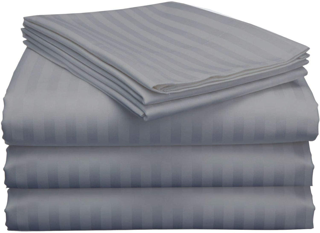 Ultra-Soft Split King Bed Sheet Set 5Pcs Adjustable Bed Sheets - 18" Deep Pocket of Fitted Sheet 800 Thread Count 100% Pure Egyp... - Breathable Egyptian Cotton Flat & Fitted Sheets - Default Title