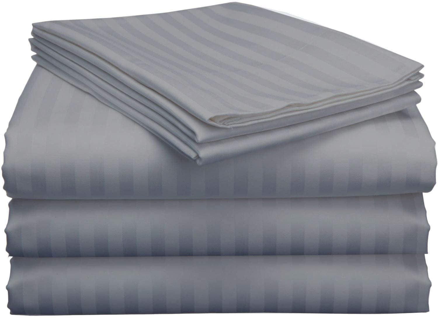 Ultra-Soft Split King Bed Sheet Set 5Pcs Adjustable Bed Sheets - 18" Deep Pocket of Fitted Sheet 800 Thread Count 100% Pure Egyp... - Breathable Egyptian Cotton Flat & Fitted Sheets - Default Title