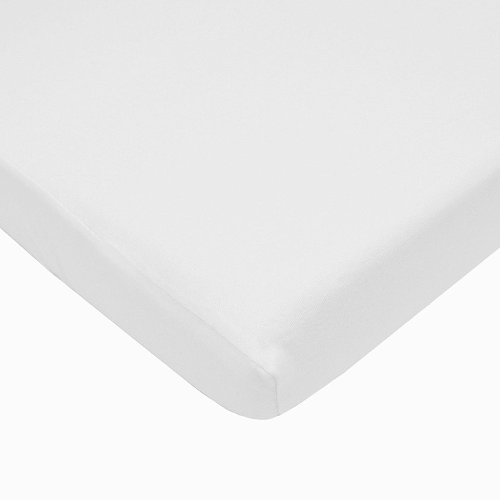 Wrinkle-Resistant TL Care 100% Natural Breathable Cotton Jersey Knit Fitted Bassinet Sheet, White, 15" x 33", Soft Breathable, for Boys... - Cooling Hotel Quality Bedding Sheets and Pillowcases - Default Title